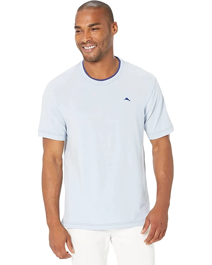 Tommy Bahama Sleepwear Crew Neck Short Sleeve Tee Shirt - Image 5