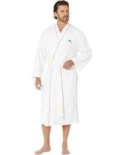 Tommy Bahama Sleepwear Knit Waffle Robe