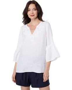 Tommy Bahama Shirts & Tops Coastalina Coral Embellished Tunic