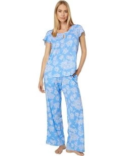 Tommy Bahama Sleepwear Short Sleeve PJ Set