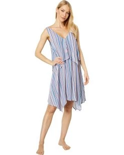 Tommy Bahama Sleepwear Handkerchief Hem Tank Chemise