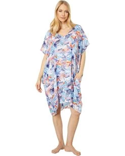 Tommy Bahama Sleepwear Flowy Short Caftan