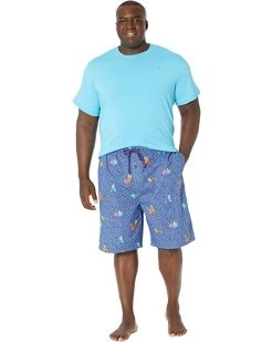 Tommy Bahama Sleepwear Big & Tall Crew Neck Jam Set