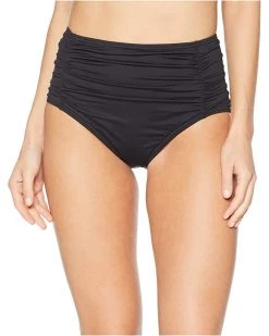 Tommy Bahama Swimwear Pearl Shirred High-Waisted Swim Pant