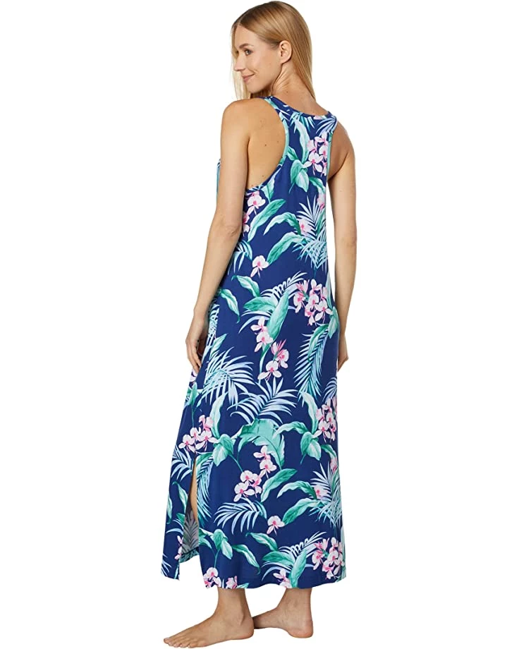 Tommy Bahama Sleepwear Tropical Sleeveless Maxi Gown - Image 2