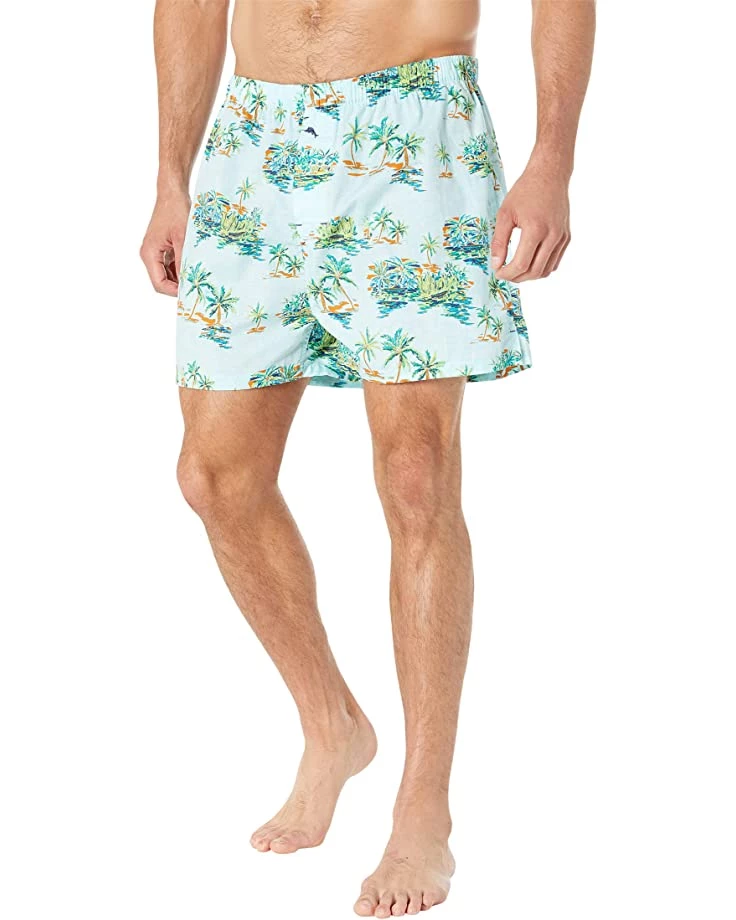 Tommy Bahama Underwear Big & Tall Cotton Woven Boxers - Image 5