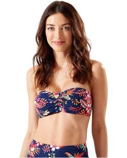 Tommy Bahama Swimwear Island Cays Tropical Bandeau
