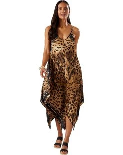 Tommy Bahama Swimwear Sun Cat Engineered Scarf Dress
