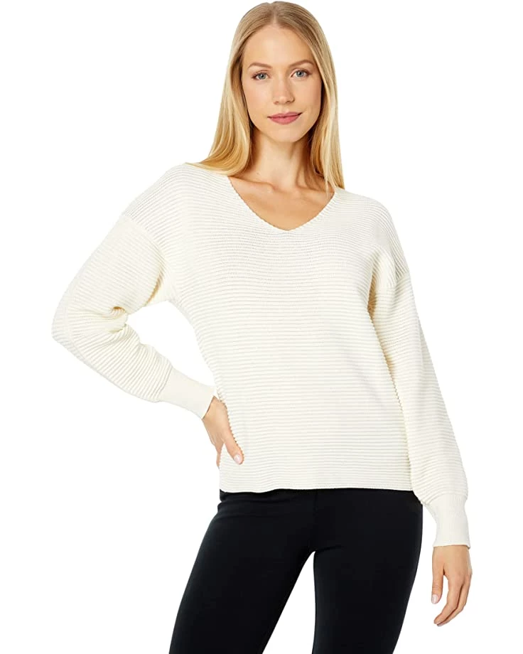 Tommy Bahama Sweaters Bonita Sequin Ottoman V-Neck - Image 3