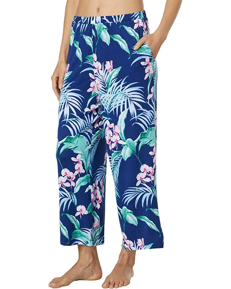 Tommy Bahama Sleepwear Short Sleeve Crop Pants PJ Set - Image 4