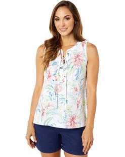Tommy Bahama Shirts & Tops Maya Meadows Sleeveless Tunic