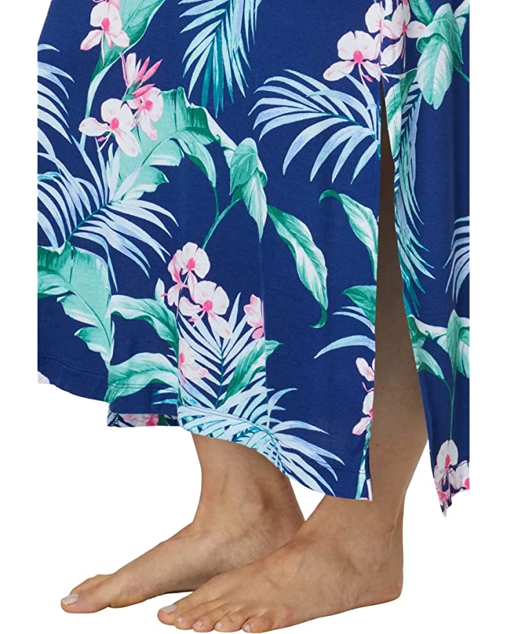 Tommy Bahama Sleepwear Tropical Sleeveless Maxi Gown - Image 3