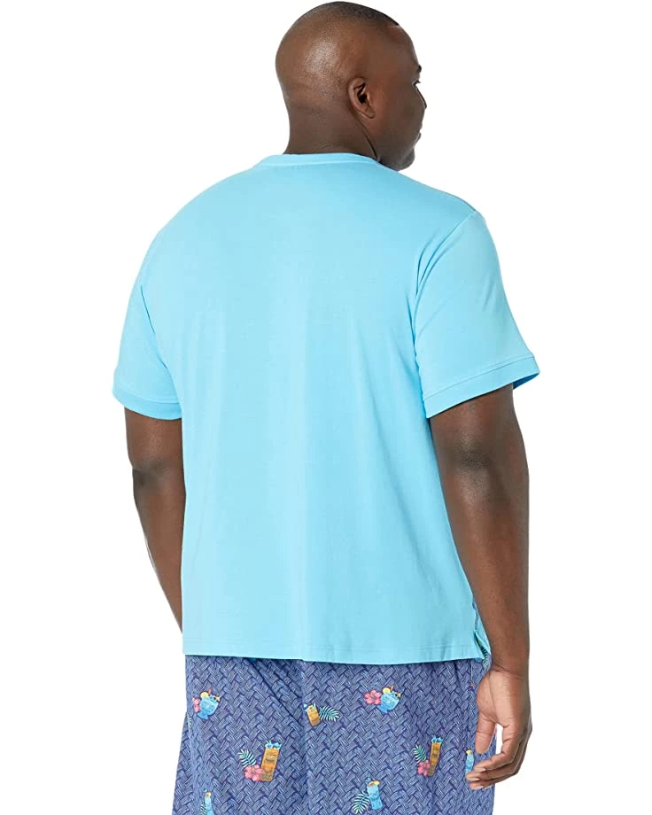 Tommy Bahama Sleepwear Big & Tall Crew Neck Jam Set - Image 4