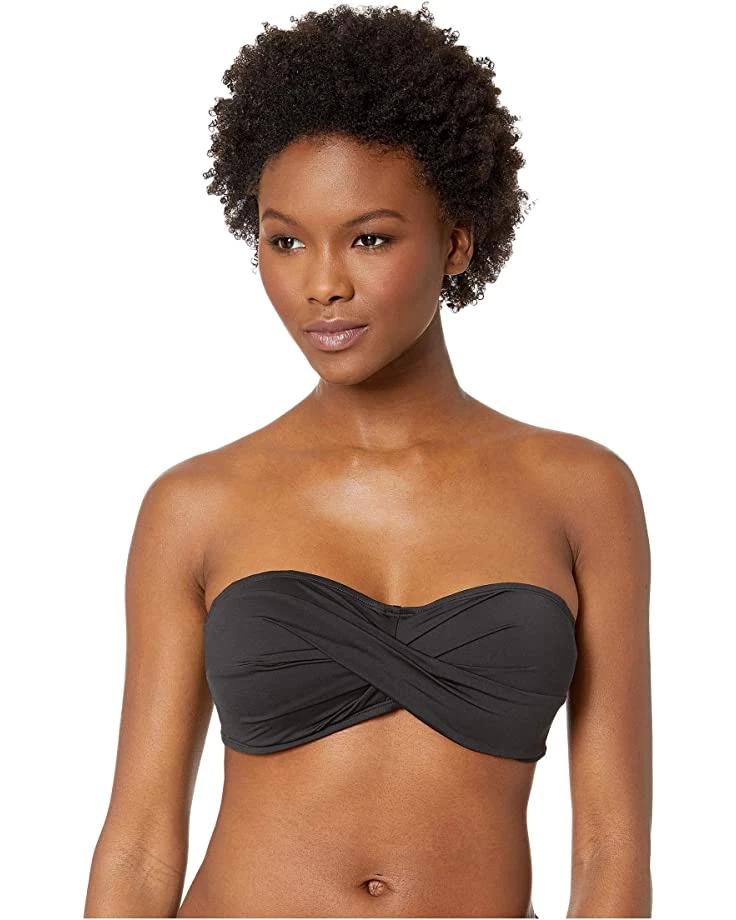 Tommy Bahama Swimwear Pearl Twist Bandeau Bra - Image 4