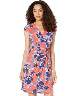 Tommy Bahama Dresses Clara Oasis Petals Short Sleeve Dress