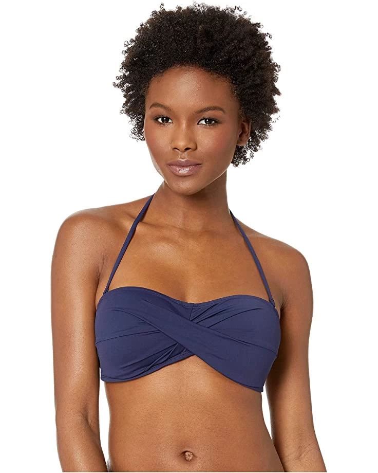 Tommy Bahama Swimwear Pearl Twist Bandeau Bra - Image 5